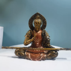 Black Myth Wukong - Tượng Tôn Ngộ Không Ngồi Thiền mô hình trang trí xe ô tô văn phòng làm quà tặng ý nghĩa