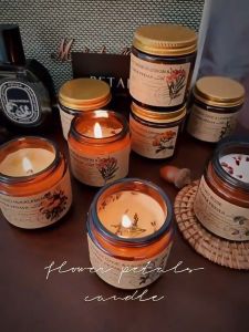 Souvenir Candles Fragrance100g Soy Candles Scented For Wedding Party Home Display Fragrance Scented Candle Gift Set Warmer For Home Gift Set For Room Relaxing Aroma Set Birthday DIY Set For Souvenir Smokeless