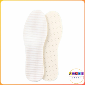 Thin Breathable Insoles / Sweat Absorbing Shoes Pad / Men Women Latex Non-slip Insole 1 Pair