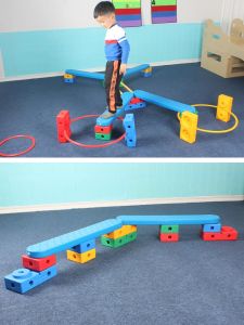 Childrens Sensory Training Balance Beam Combo New Sun Everything Early Education Home Fitness Toy Plastic Educational Equipment