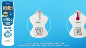 Máy Massage Xung Điện Trị Liệu Omron HV-F128 Giảm Đau Thư Giãn