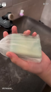 Skinease Clear Glow Whipp Soap 65g – Hydrating & Brightening Foam Cleanser | Goats Milk + Snail Extract + Tea Tree Oil