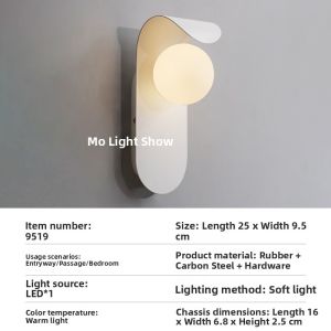 FANCY LAMP CLUB | Wooden Style Bedside Wall Lamp