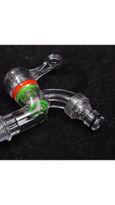 ROZEL Keran Air Tembok Plastik Transparant Kran Taman Mesin Cuci