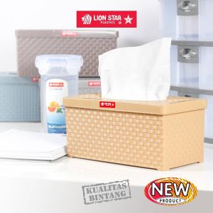 Rato Tissue Dispenser Large TR-13 LION STAR/ Tempat Tissue/ Box Tissu/ Kotak Tissue Wajah Besar BPA FREE/ Tempat Tisue Murah