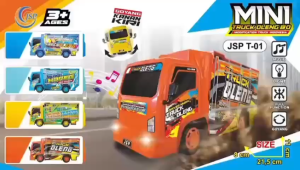 MAINAN ANAK MOBIL TRUCK OLENG BASURI LAMPU KELAP KELIP & MUSIK