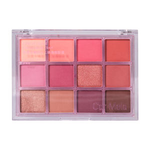 CARMELA | Colorful Eyeshadow Palette Green Blue Earthy Tone