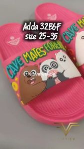 VIDVIEW !!ลดสนั่น!! รองเท้าแตะเด็ก แบบสวม Adda 32B6F ลายหมี Bare ไซส์ 25-35 เนื้อยาง น้ำหนักเบา