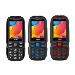 ใหม่ KUH T3 Single Core 2.4 นิ้วโทรศัพท์มือถือ 2G เครือข่าย Dual SIM 2400mAh แบตเตอรี่ Elder คุณสมบัติโทรศัพท์มือถือที่ทนทาน