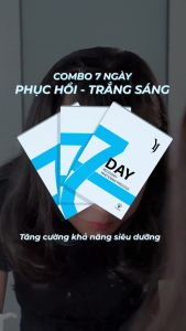 Mặt nạ 7 ngày Yuejin cấp ẩm làm dịu dưỡng trắng da chăm sóc da hiệu quả (Hộp 7 miếng cao cấp)