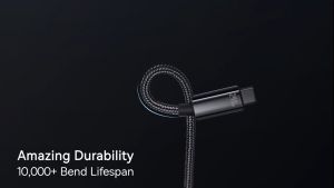 Cáp sạc nhanh Type-C to Type-C 240W Baseus Tungsten Gold Fast Charging Data Cable - CAWJ