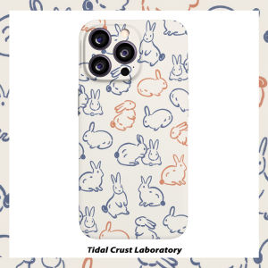 Cute Cartoon Rabbit Design Phone Case Clear  Huawei Xiaomi Oppo Vivo Models Compatible Two-In-One Filming Style