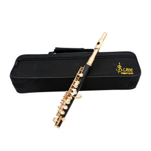SLADE C Tone 16 Holes Piccolo Golden Silver E Key Cupronickel Body Piccolo Professional Piccolo Woodwind Instrument With Parts