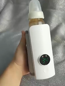 [COD] Portable baby bottle heater milk heater rechargeable bottle heater can adjust milk temperature