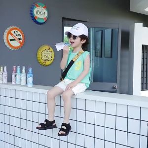 RCandy Sepatu Sandal Anak Ringan Non Slip Kain Lembut Mario