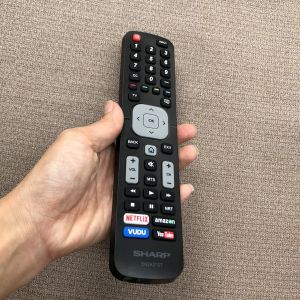 Remote  Điều khiển Điều khiển tivi Sharp EN2A27ST hàng tốt - Điều khiển tivi Sharp EN2A27ST hàng tốt - Đầu bấm Điều khiển tivi Sharp EN2A27ST hàng tốt - tặng kèm pin