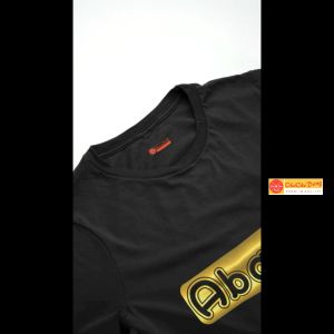 Baju Anak Couple Cowok Cewek Abang Adik Kaos Pasangan Kakak dan Adek Sablon Gold 100% Katun 24s