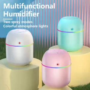 220ML Mini Ultrasonic Air Humidifier Romantic Light USB Car Purifier Aroma Anion Mist Maker