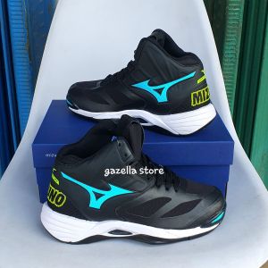 Mizuno Sepatu Volley Wave Momentum 2 Mid / sepatu voli pria