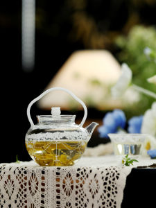 JISU | New Design Glass Teapot With Filter