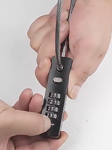 Khóa Cáp YYLINGX - Khóa Mật Khẩu 4 Số Chống Nước Đặt Lại Mã Linh Hoạt Chống Trộm Cho Tủ Locker Cửa Dây Dài Bền Bỉ Phụ Kiện An Toàn
