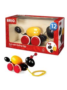Swedish Brio Animal Trailer Young Drag Toy Train Building Blocks Traction Toddler Kids Early Education 1 Year Old 2 Years Old
