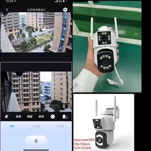 (Tùy Chọn Tặng Kèm Thẻ Nhớ 128G - Bảo Hành 24 Tháng) Camera Ip Wifi 2 Mắt 6.0 MP FULLHD 4K Xem Đêm có Màu Camera Kép 2 Ống Kính Xoay 360 Độ Camera Ngoài Trời Chống Nước Đàm Thoại 2 Chiều Cảm Biến Hồng Ngoại Góc Siêu Động