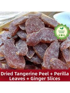 Citrus Peel And Perilla Ginger Slices Ginger Candy