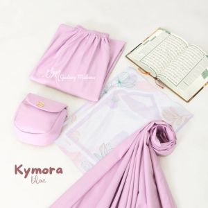 Mukena KYMORA 3in1 Katun Micro Untuk Anak dan Dewasa Free Sejadah