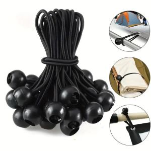 20 Dây Thun Buộc Bóng Dây Bungee Cao Cấp Dùng Cho Bạt Mái Hiên Buộc Chắc Lều Ngoài Trời Dụng Cụ Cố Định Di Động