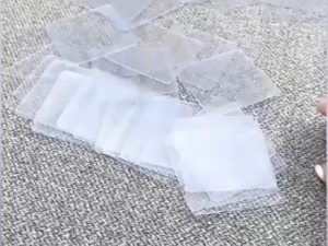 100pcs Double Sided Adhesive Pads Precut Squares Tape Sticky Tack