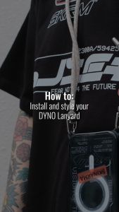 SKINARMA Dyno Universal Nylon Lanyard 6mm - Birch/ Obsidian/ Navy/ Teal/ Vermilion