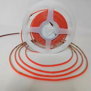 5V Light Strip Cob4mm Wide Low Voltage USB TV Background Super Bright No Spot Strobe Led Narrow Thin Soft Light Bar