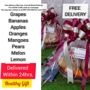 Fruit Basket- Healthy GiftPerfect gift for any occasion ✔️ YES to same day delivery within Metro Manila areas🚚