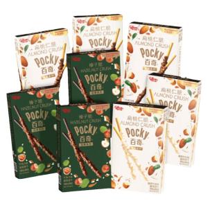 Glico | Almond Biscuit Sticks Hazelnut Crispy Pistachio Cocoa Flavored