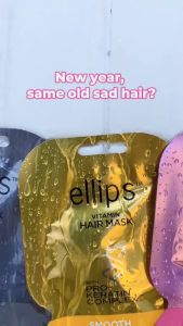 Ellips Pro Keratin Hair Repair Mask - Masker Rambut Rusak 18 g