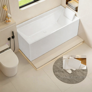 SSWW | Compact Acrylic Bathtub for Small Spaces