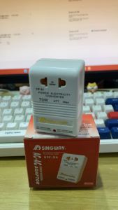 Bộ chuyển đổi điện Singway 70W đổi từ 220V sang 110V và ngược lại dùng cho các thiết bị Nhật Mỹ Đài Loan...