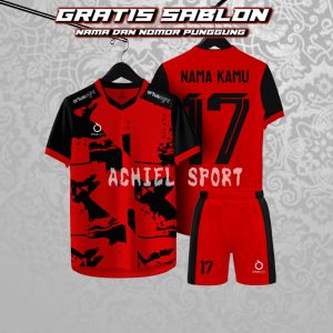 Setelan Jersey Dewasa Free Request Sablon Nama & nomor/Jersey Futsal/Sepakbola/Volleyball/Badminton