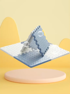 1 SET 20 ชิ้น แผ่นรองคลาน โฟมยางจิ๊กซอว์ แผ่นยางรองคลานปูพื้น จิ๊กซอว์กันกระแทก ปูห้องเด็ก 2cmขนาด 30x30cmมีกันลื่น