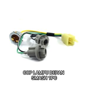Cop Lampu Depan SMASH - Pitingan / Fitting / Soket Dop Depan SUZUKI SMASH Karbu