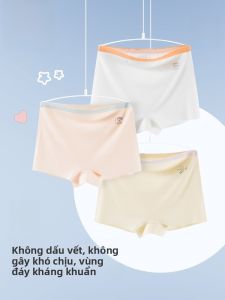 MiiOW | Quần lót trẻ em Ice Silk Thin Summer Antibacterial Four Corners Flat Angle For Girls Five Years To Thirteen Years Old