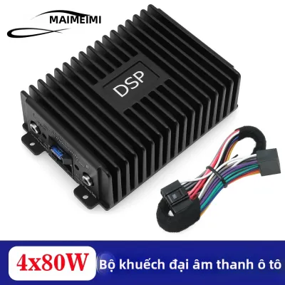 Bộ Khuếch Đại Âm Thanh Xe Hơi DSP 4 Kênh Bộ Chỉnh Âm Cải Thiện Âm Thanh Không Phá Hủy Cho Đầu Phát Đa Phương Tiện Android