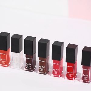 Lakerain Glowing Renewal Lip Oil Plumping Lip Tint Nourishing Tinted Lip Oil Lip Gloss Lip Care Lip Makeup Cruelty-Free