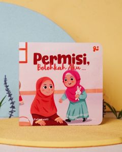 Boardbook Buku Bacaan Anak Muslim | Seri Kata Istimewa (Maaf Tolong Terimakasih Permisi) | by Rintik Publishing