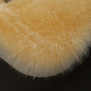 YYBAIO | Irregular Cloud-shaped Soft White Long Plush Carpet