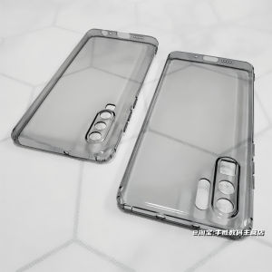 Ultra-Thin Full-Coverage Transparent Silicone Case for Huawei P30 Pro Anti-Fall Soft Shell Minimalist Black Clear Protection