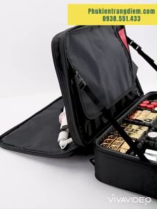 Cốp Vải Trang Điểm Dạng Vali Xách Tay Chuyên Nghiệp