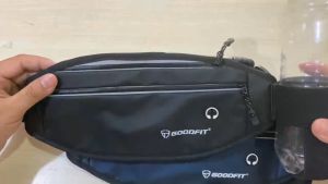 Túi đeo hông đeo bụng đeo chéo thời trang chống nước chính hãng GoodFit GF112RB - Không kèm bình