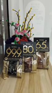 Benns DARK CHOCOLATE ZERO SUGAR 99.9% Keto Low Sugar HALAL